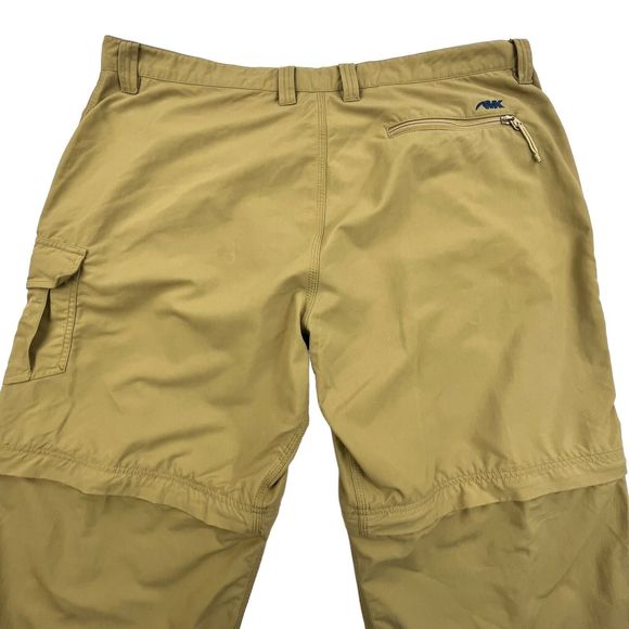 Mountain Khakis Tan Cargo Zip Off Convertible Pants - Picture 10 of 16